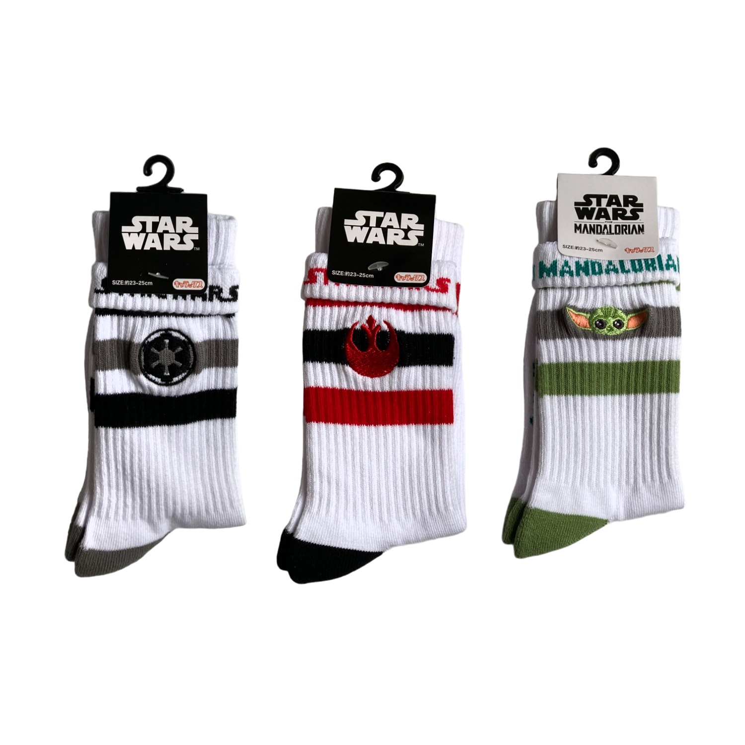 [公式]  メーカー直営　STAR WARS  刺繍靴下　帝国軍マーク