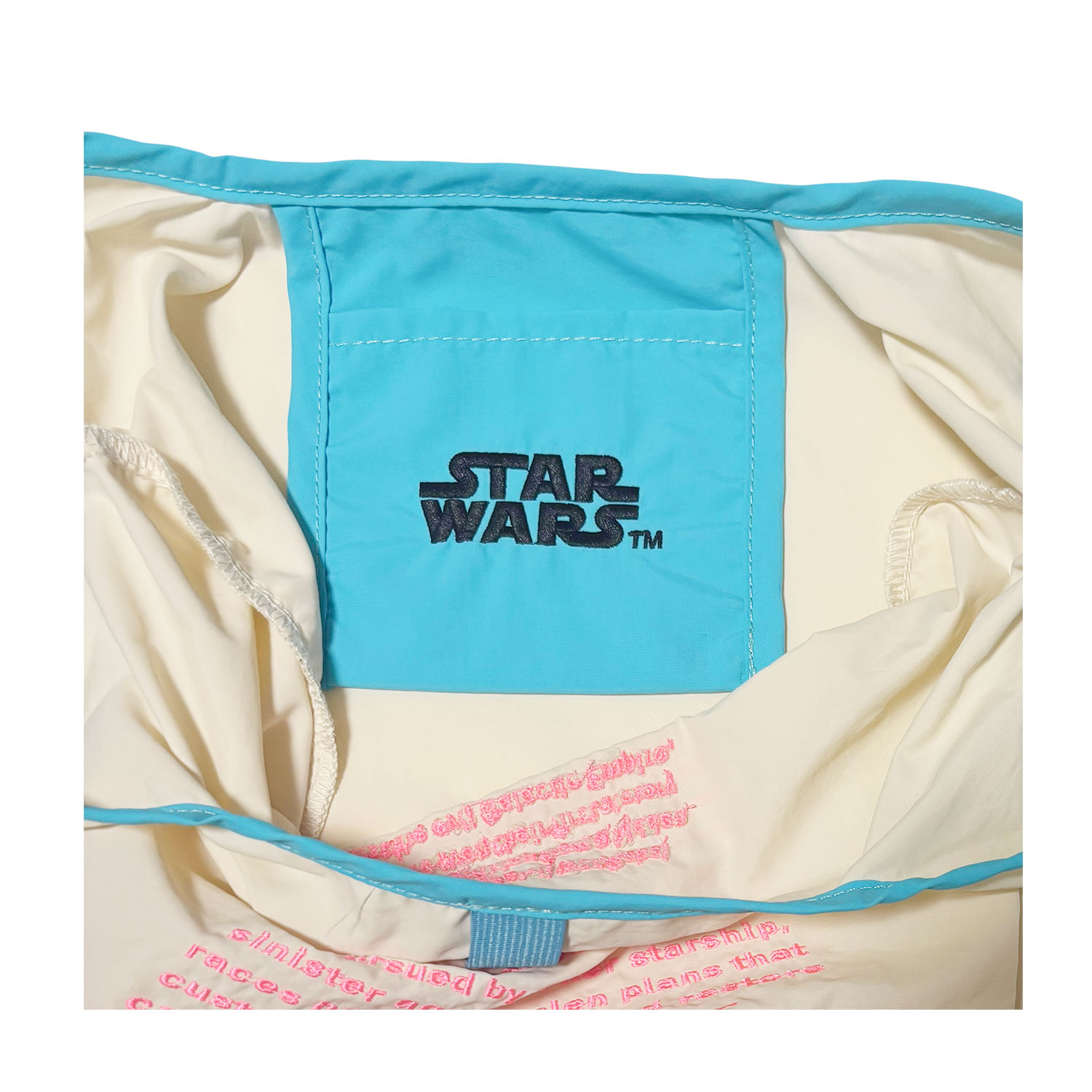 [公式]  STARWARS ネオンカラー ショッピングバッグ オープニングクロール IV