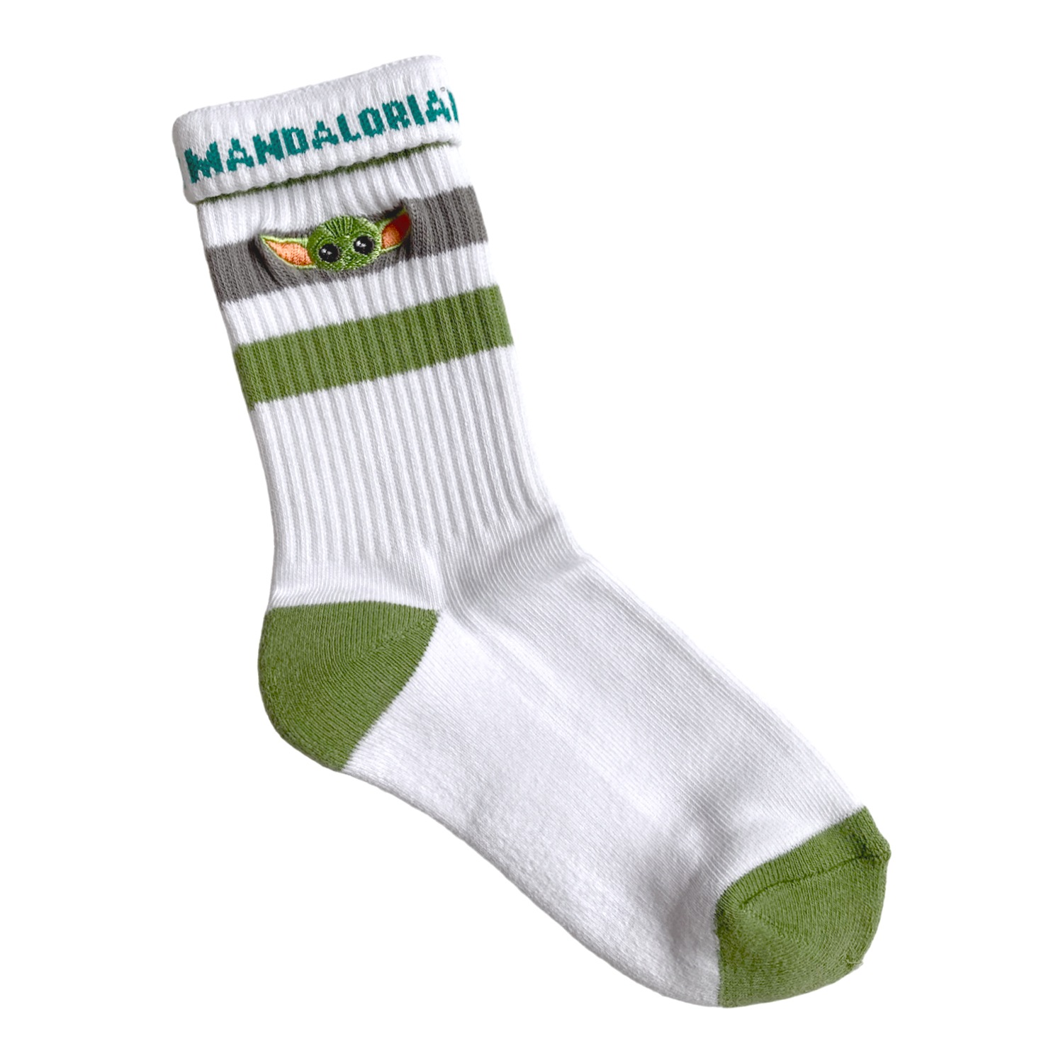 [公式] STAR WARS  刺繍靴下　マンダロリアン グローグー　フェイス