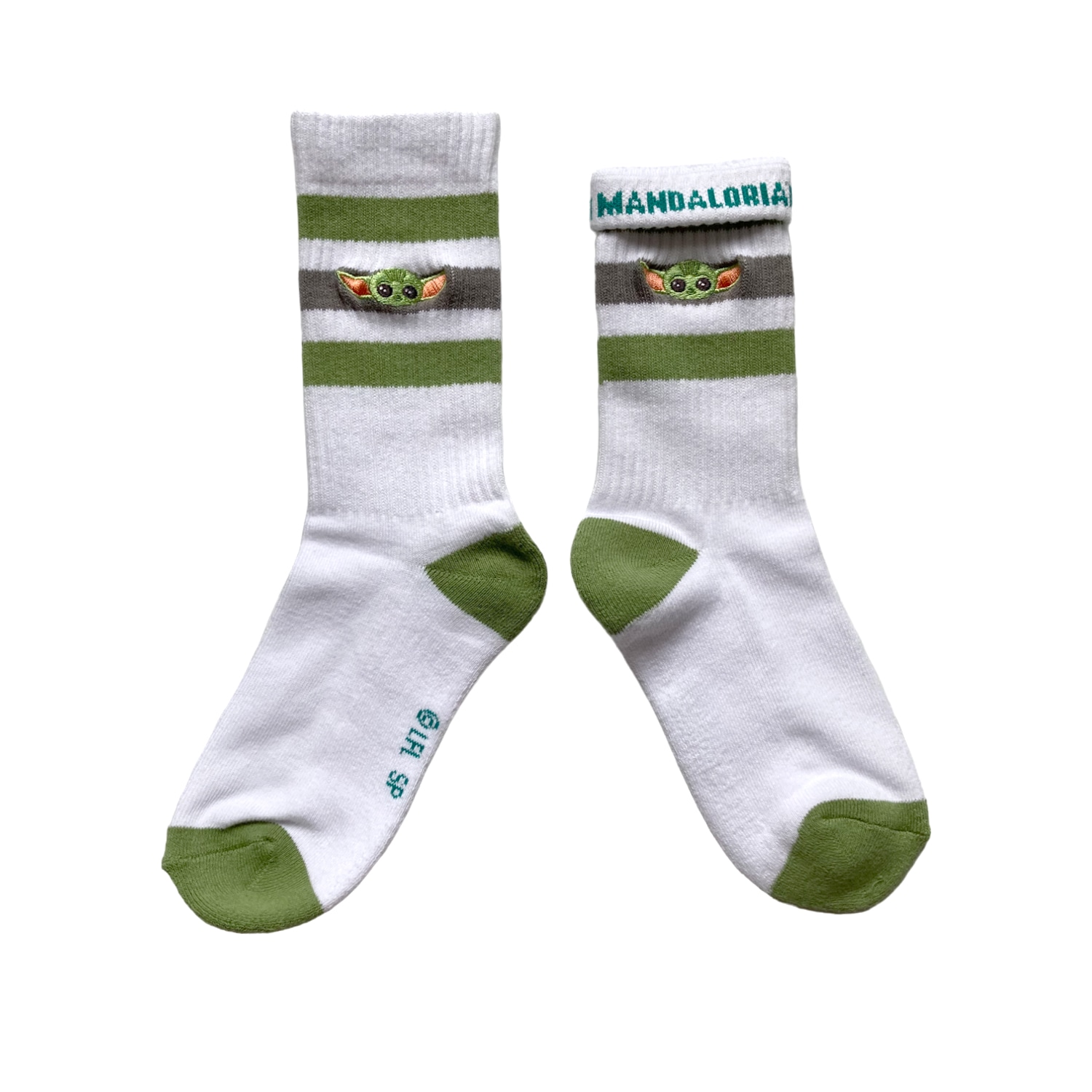 [公式] STAR WARS  刺繍靴下　マンダロリアン グローグー　フェイス