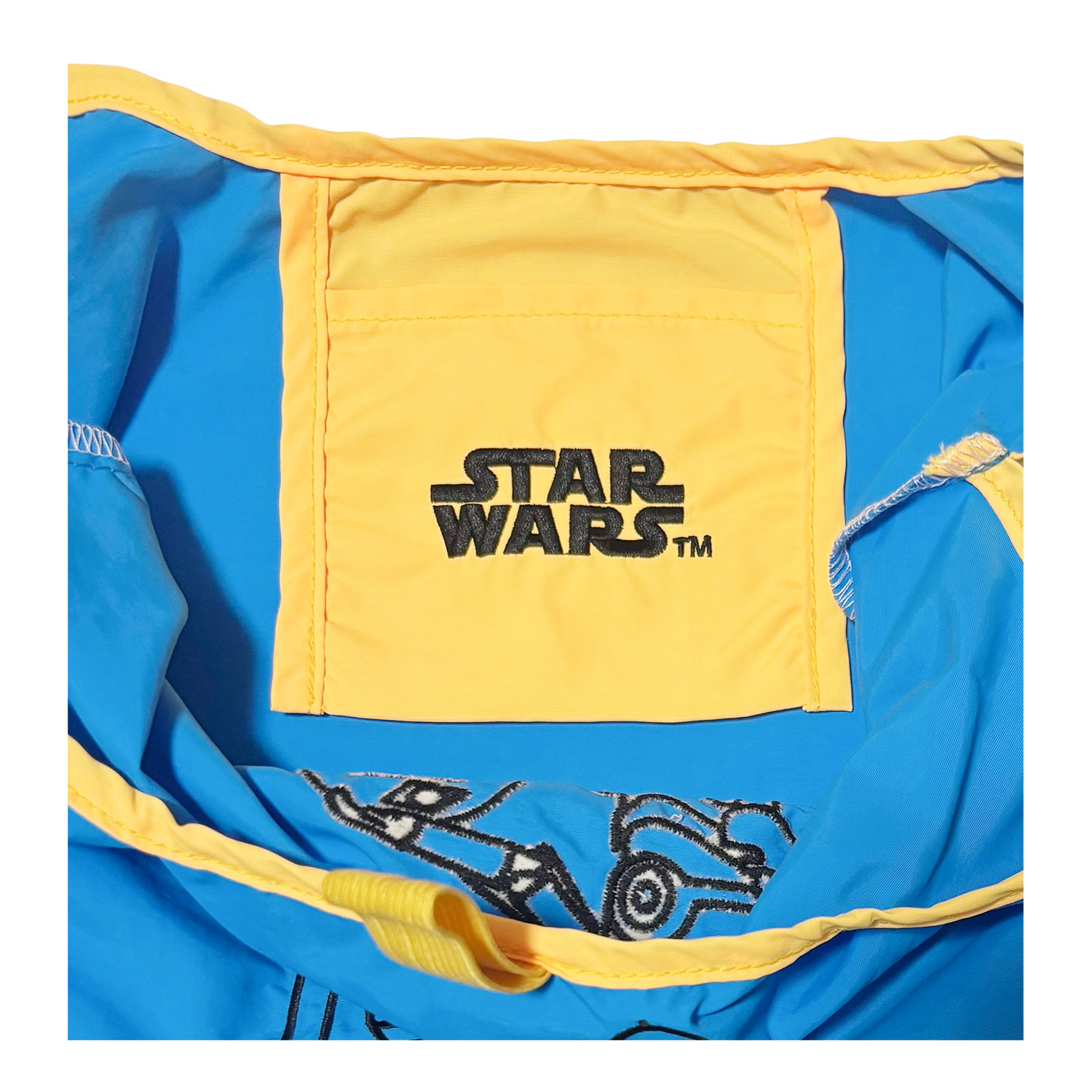 [公式]  STARWARS ネオンカラー ショッピングバッグ C-3PO & R2-D2