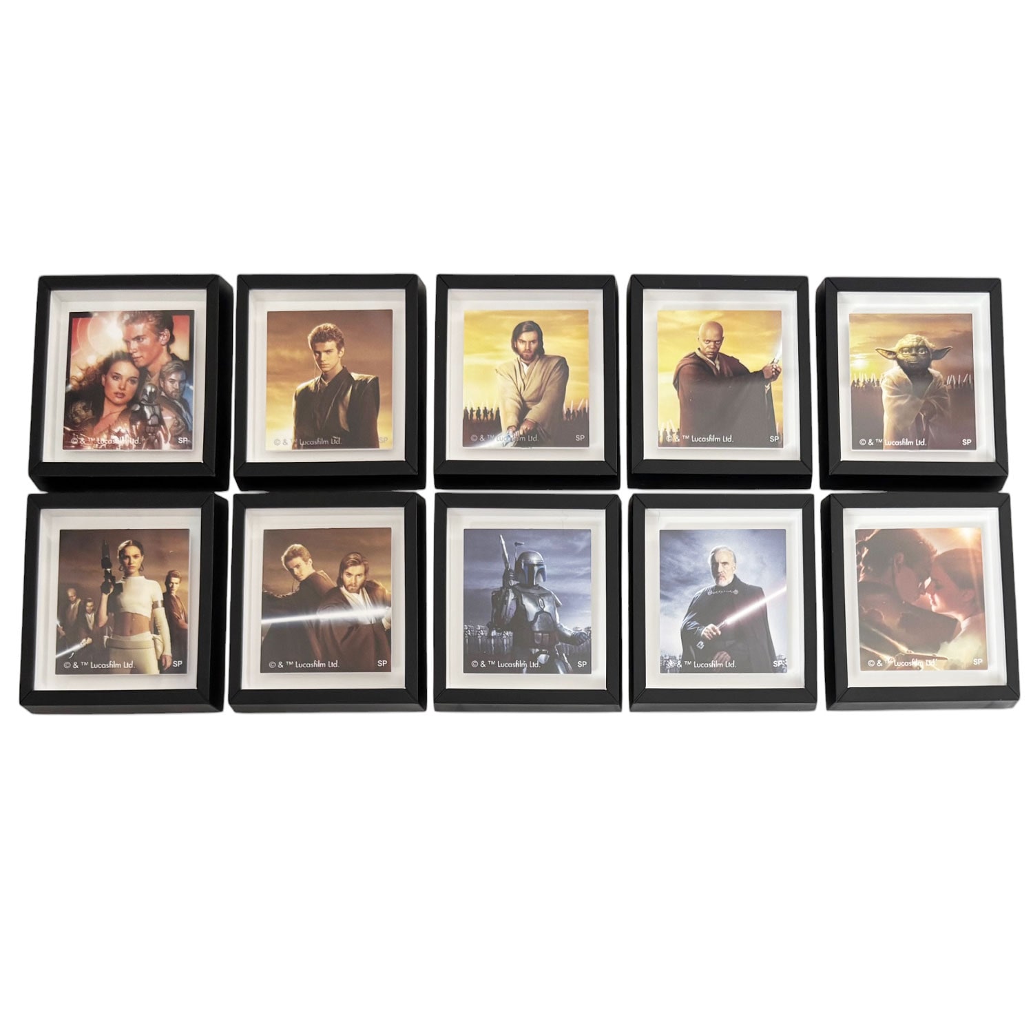 [公式]  STAR WARS　エピソード２ ブラインド フレームマグネット  コンプリートセット（2024東京コミコン先行販売）