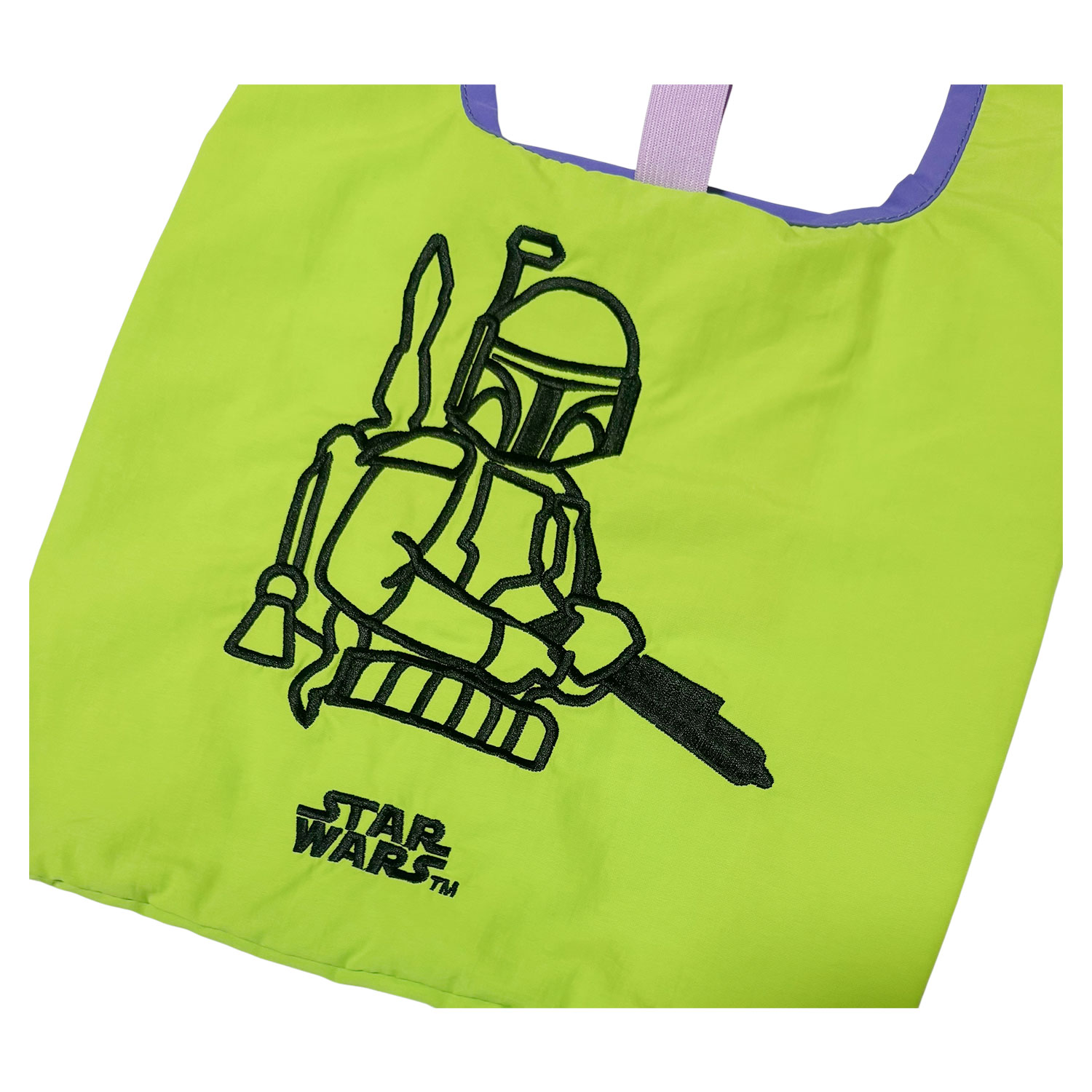 [公式]  STARWARS ネオンカラー ショッピングバッグ ボバ･フェット