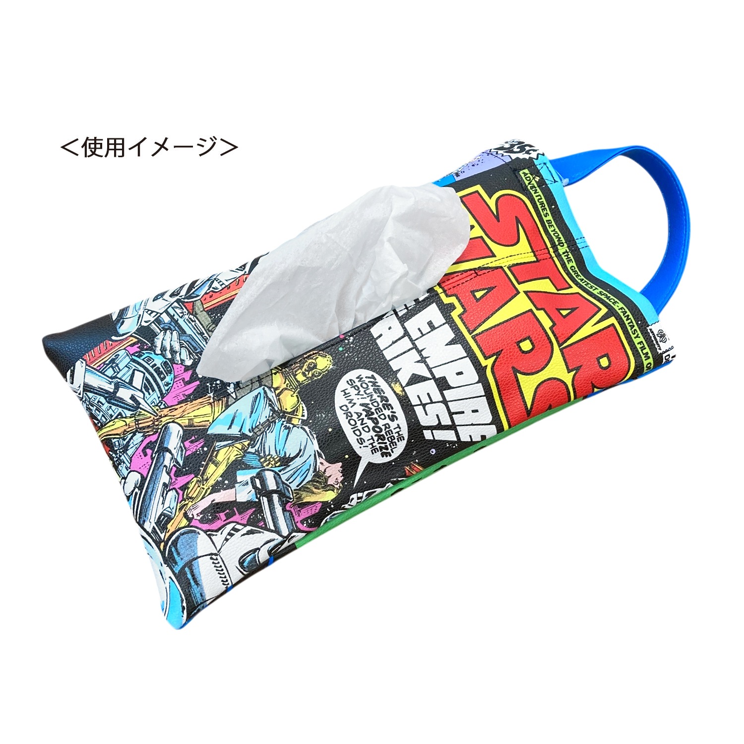 [公式] STARWARS 合皮ティッシュボックスケース　コミックGR