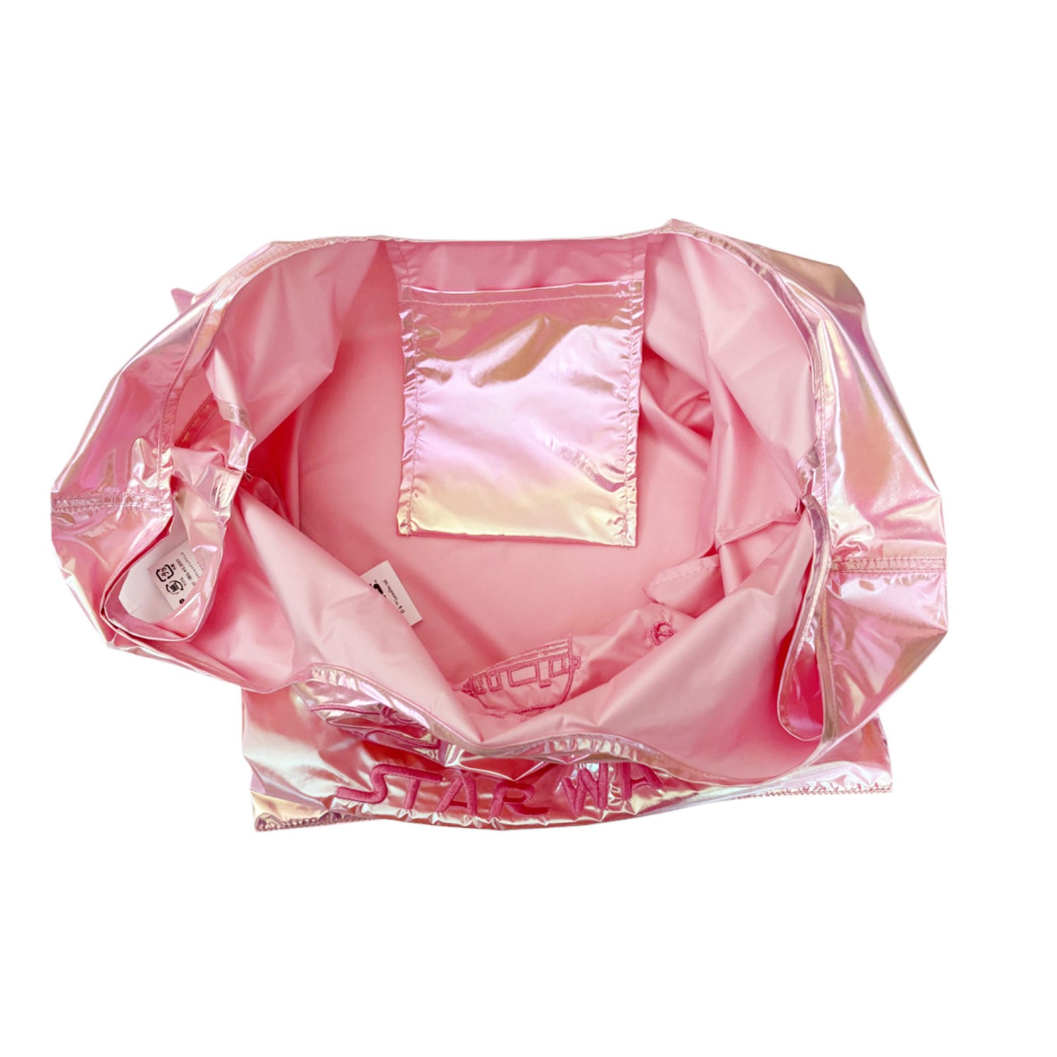 [公式] STARWARS オーロラショッピングバッグ　レイア・オーガナ＆R2-D2/PK