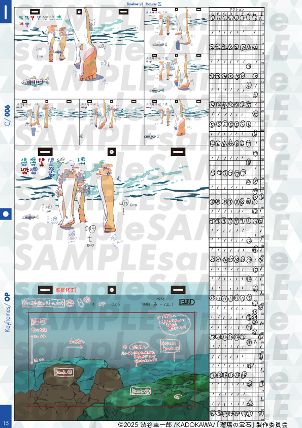 予約販売】2冊セット 瑠璃の宝石 原画集+OP原画集【7月下旬より順次