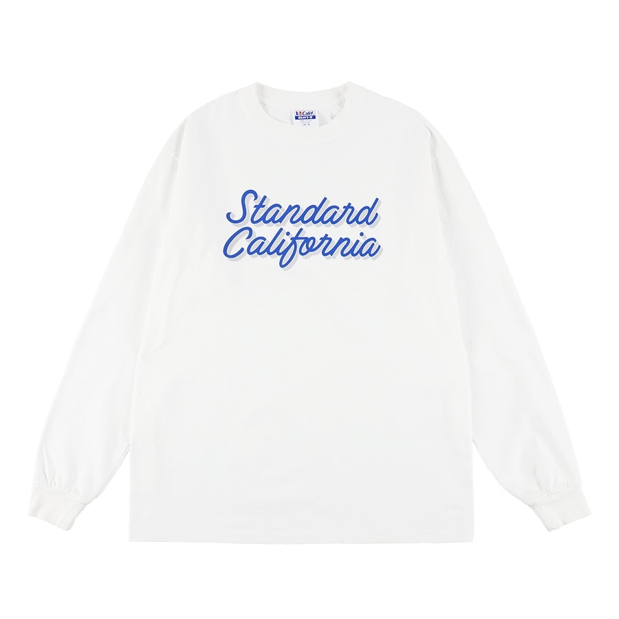 Standard California ロゴ入り長袖カットソー STANDARD CALIFORNIA 新品 スタンダードカリフォルニア SD