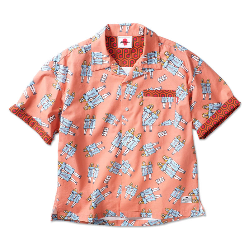 双子総柄シャツ　パンクドランカーズ XL 双子総柄シャツ パンクドランカーズ XL 双子総柄シャツ（上