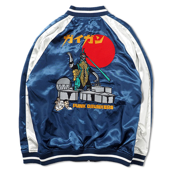 [PDSxGODZILLA] ガイガン&ヘドラ リバスカジャン PDSxGODZILLA］ガイガン＆ヘドラリバスカジャン / NAVY | ALL ITEMS