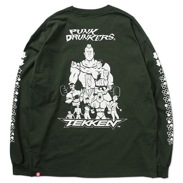 PDSxTEKKEN］鉄拳ドランカーズ ロンTEE | ALL ITEMS,COLLABO ITEMS