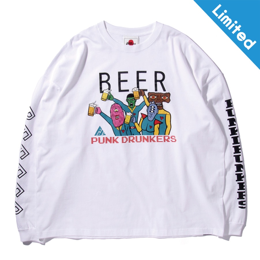 鷹の爪限定】［PDSxBEER］乾杯ロンTEE | ALL ITEMS,COLLECTION,TNT