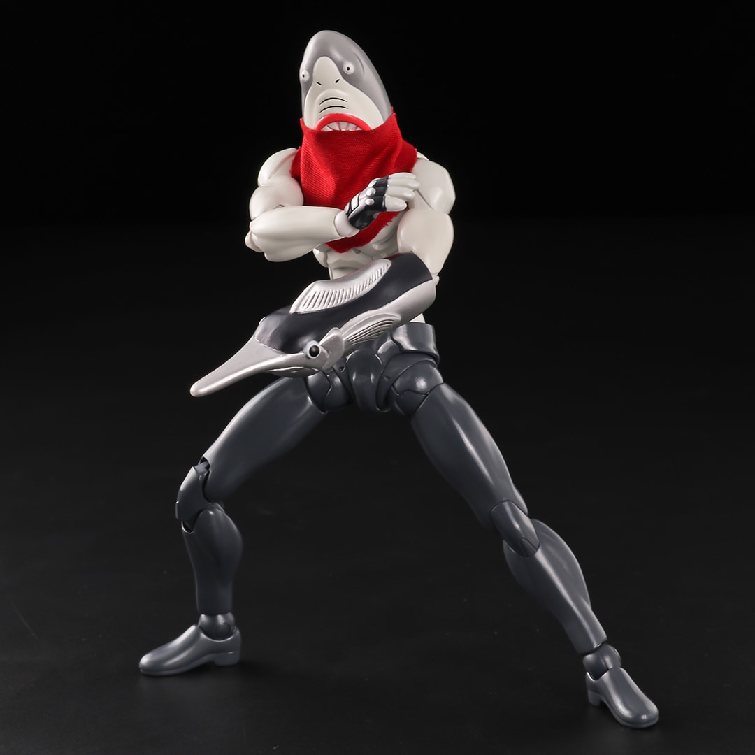 輸入品】［PDSx1000toys］PUNKDRUNKERS.HEROESフィギュア / 鮫人