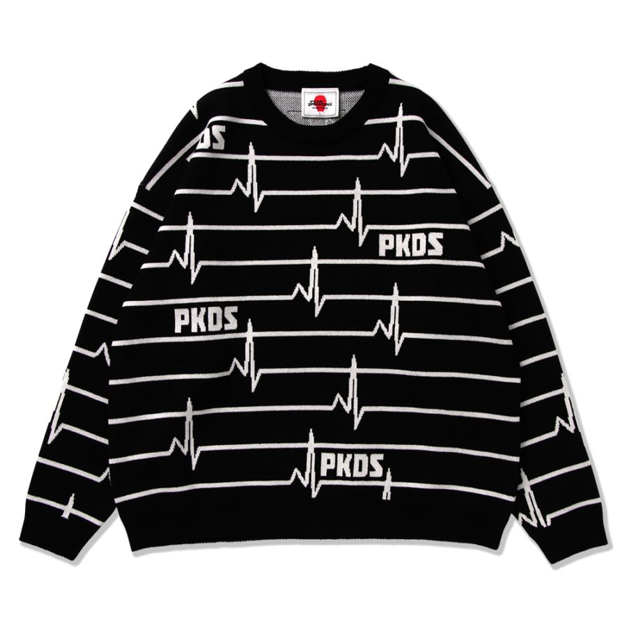 たくページ 心電図ニット | 全商品 | 鷹の爪Online Store