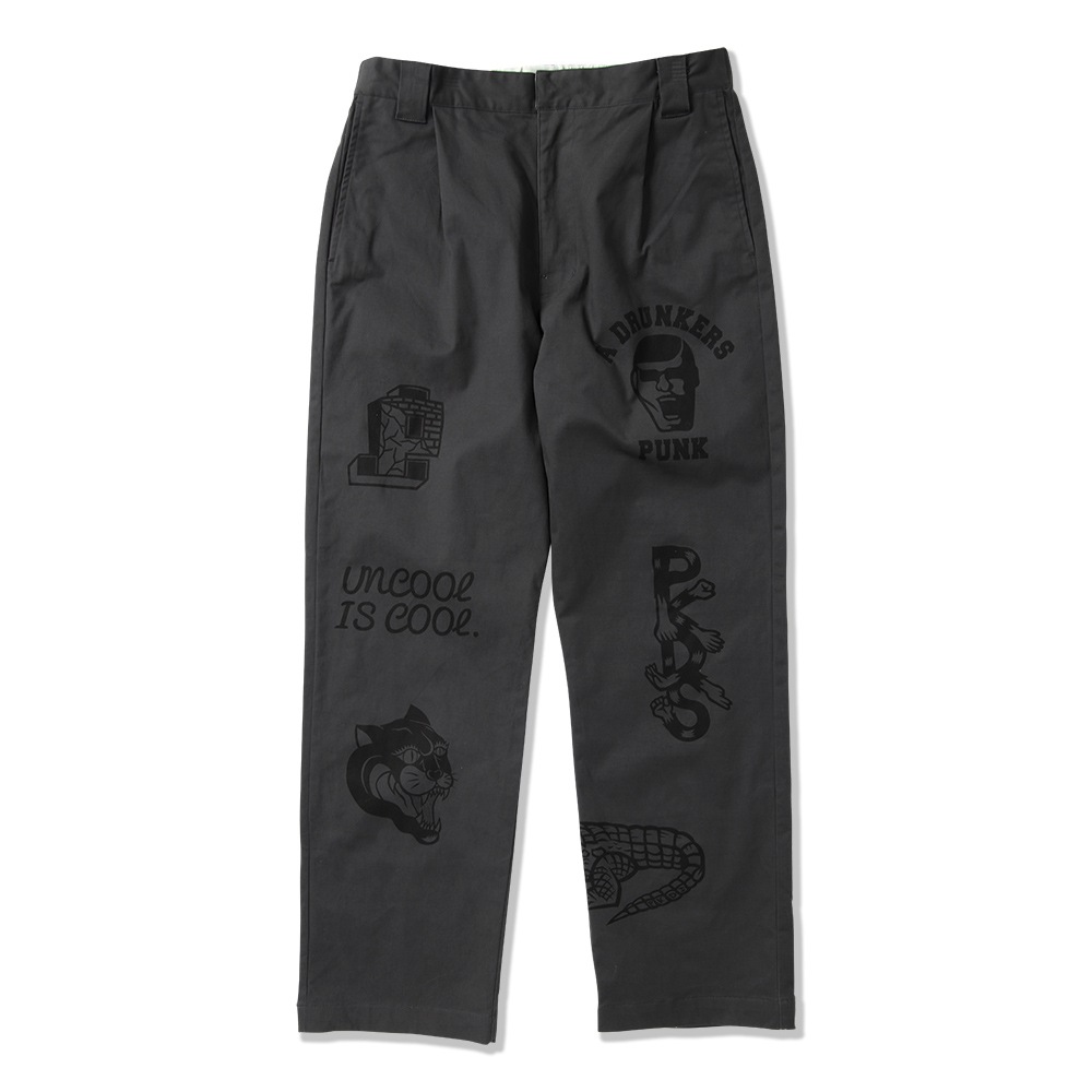 プリントいっぱいチノパン | 全商品 | 鷹の爪Online Store