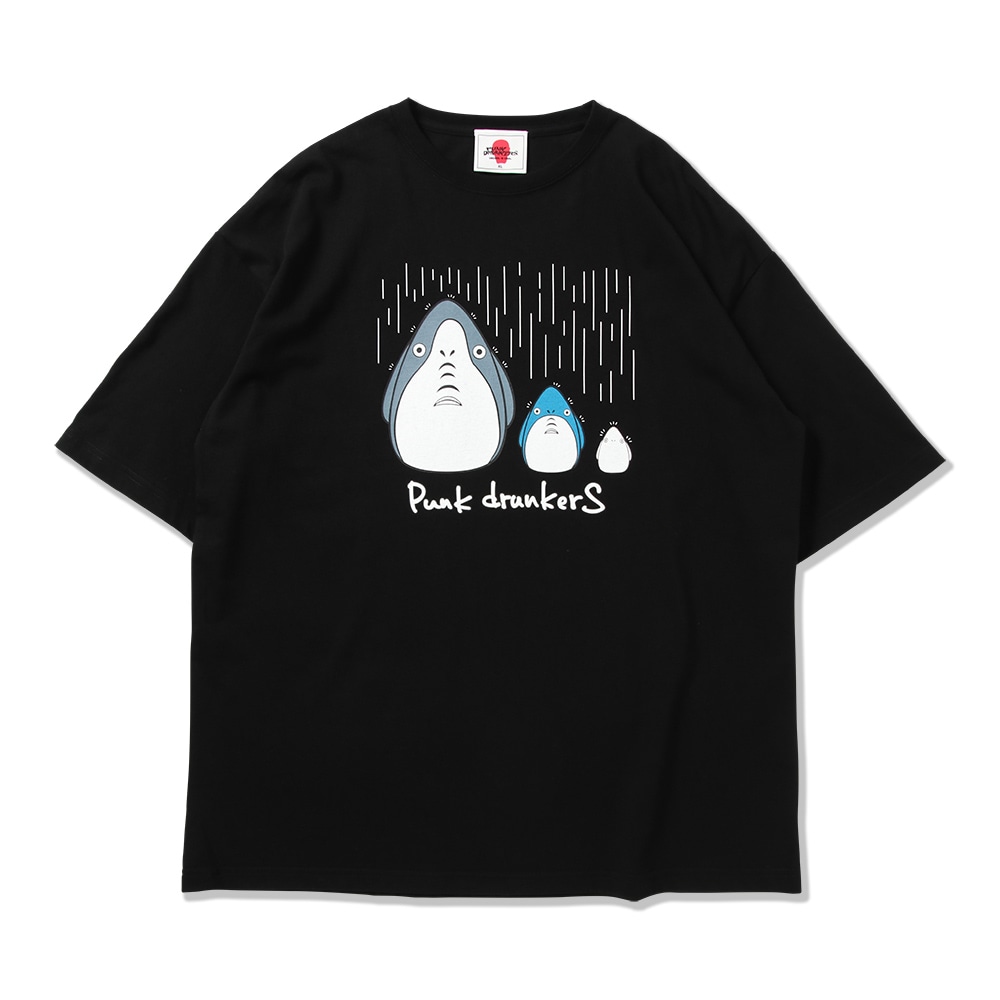 punk drunkers playstudio 鬼忍鮫人　コラボ 鮫人たちBIG.TEE | 全商品 | 鷹の爪Online Store