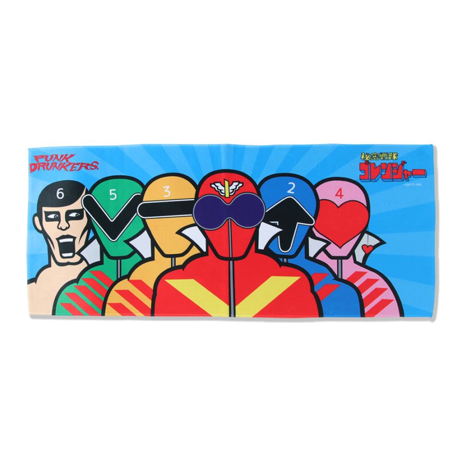 PDSx秘密戦隊ゴレンジャー］ゴレンジャーとあいつのタオル | 全商品
