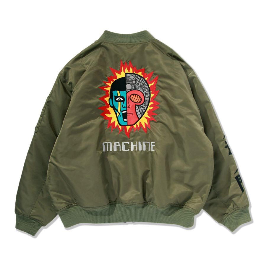 予約・11月入荷】［PDSxキカイダー］人造人間リバーシブルMA-1.JKT