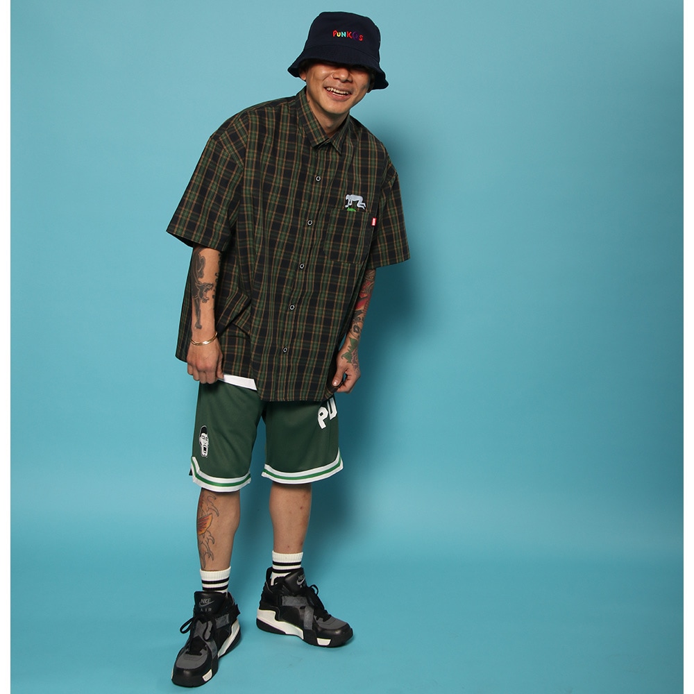泥酔チェックシャツ　パンクドランカーズ　XL PUNK DRUNKERS PUNKDRUNKERS 泥酔チェックシャツ パンク
