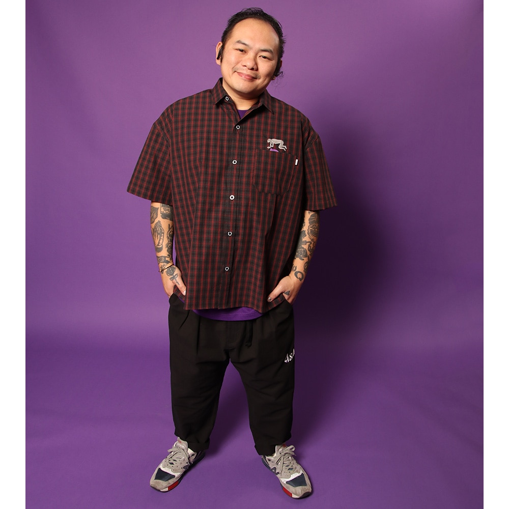 泥酔チェックシャツ　パンクドランカーズ　XL PUNK DRUNKERS PUNKDRUNKERS 泥酔チェックシャツ パンク