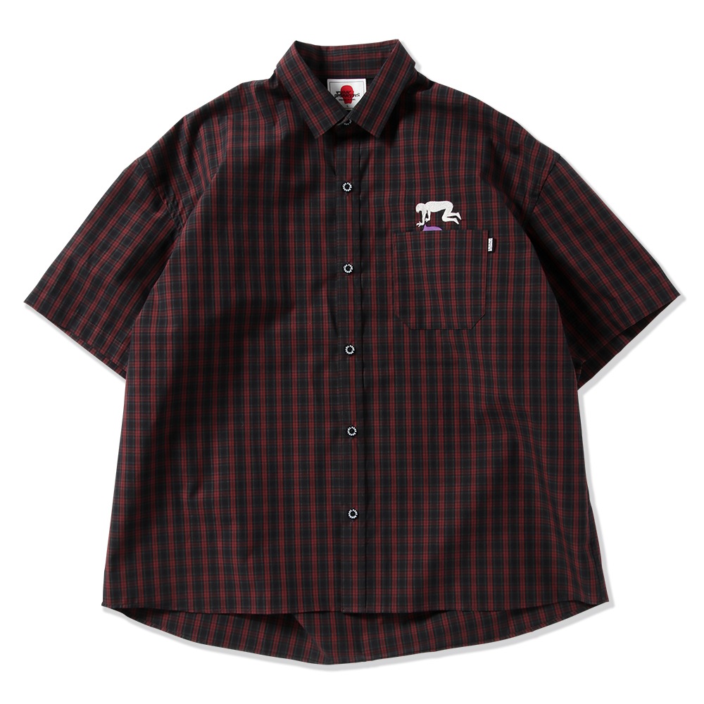 泥酔チェックシャツ　パンクドランカーズ　XL PUNK DRUNKERS PUNKDRUNKERS 泥酔チェックシャツ パンク