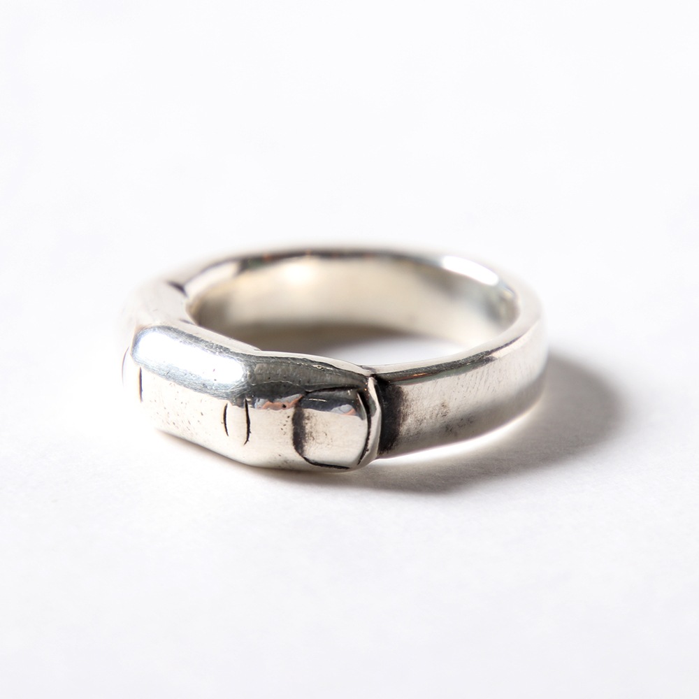 【日本入手困難】Trick leather keyring 指輪・リング ITTI (イッチ) | CRISTY KNOTMAN RING BK / RAPTO JP