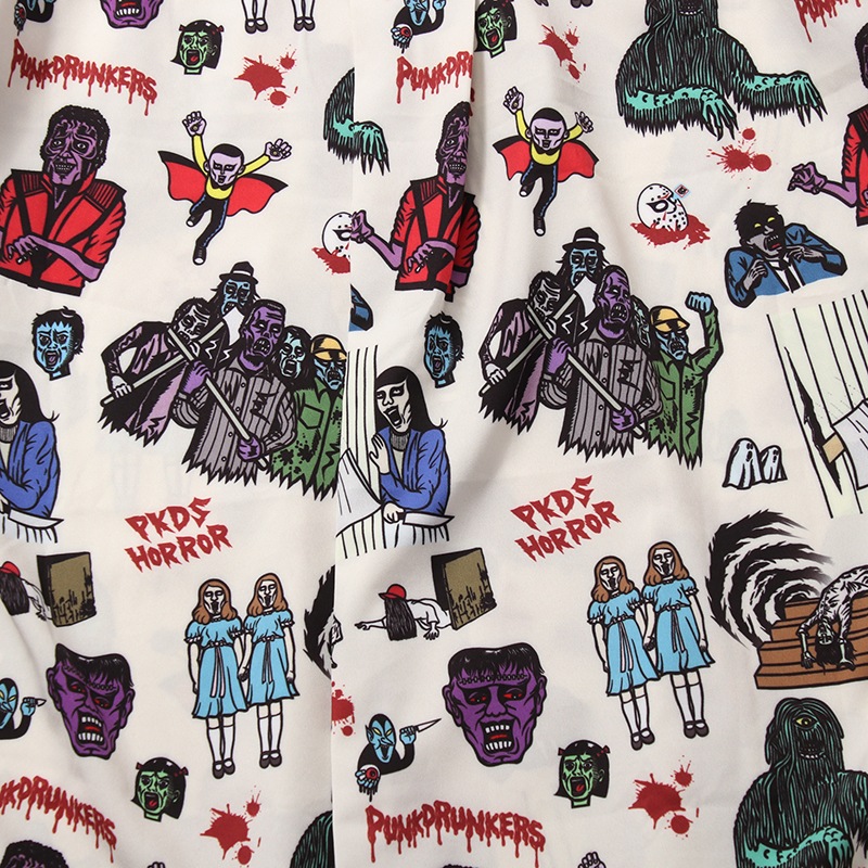 Lサイズ PUNK DRUNKERS ホラーアロハシャツ VxyCbRxhNXf1.jpg?width=768