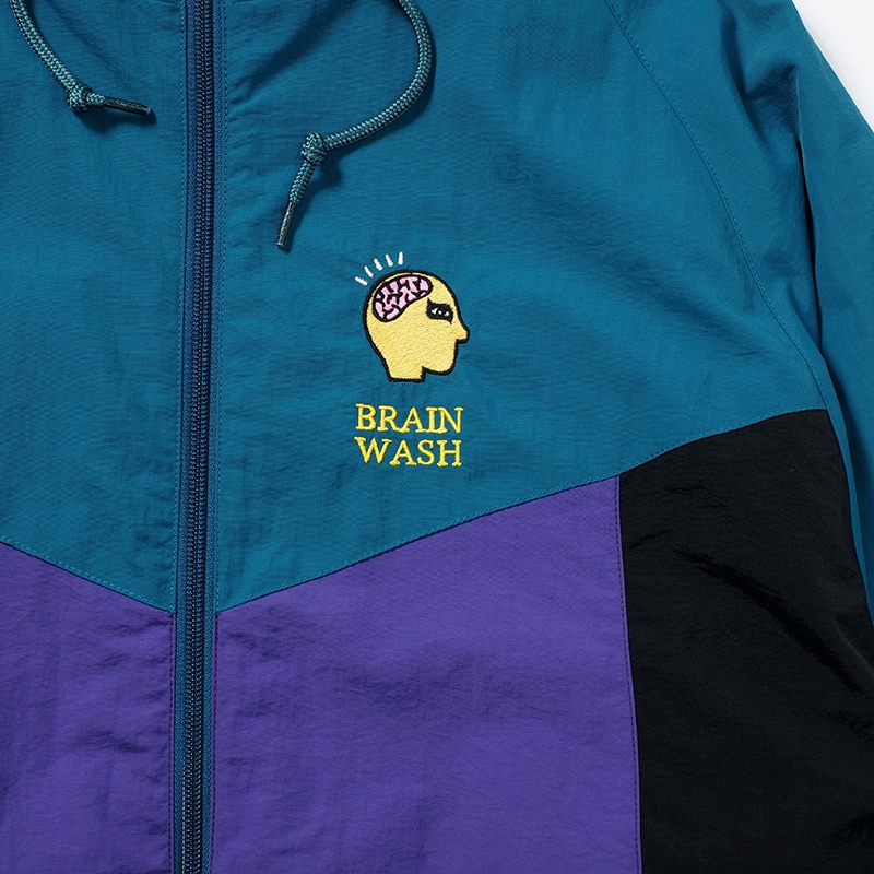 【Toy Machine】BRAIN WASH パーカー 限定品 黒 紫 Toy Machine】BRAIN WASH パーカー 限定品 黒 紫（TOY MACHINE