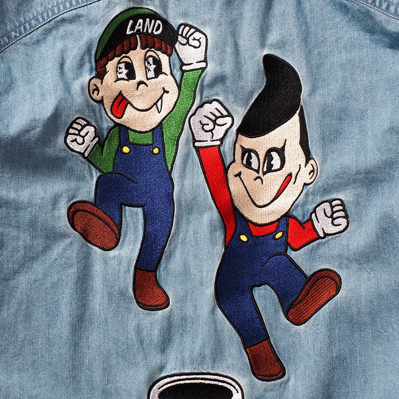 PDSxLAND by MILKBOY］ブラザーズデニムシャツ | ALL ITEMS