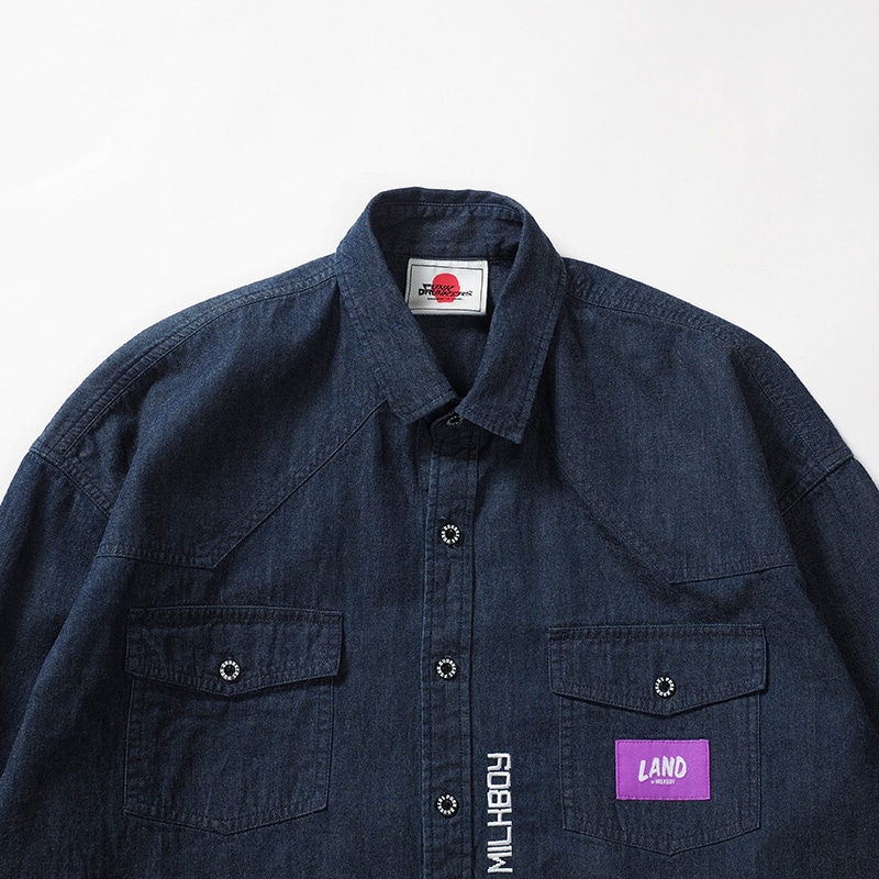 PDSxLAND by MILKBOY］ブラザーズデニムシャツ | ALL ITEMS