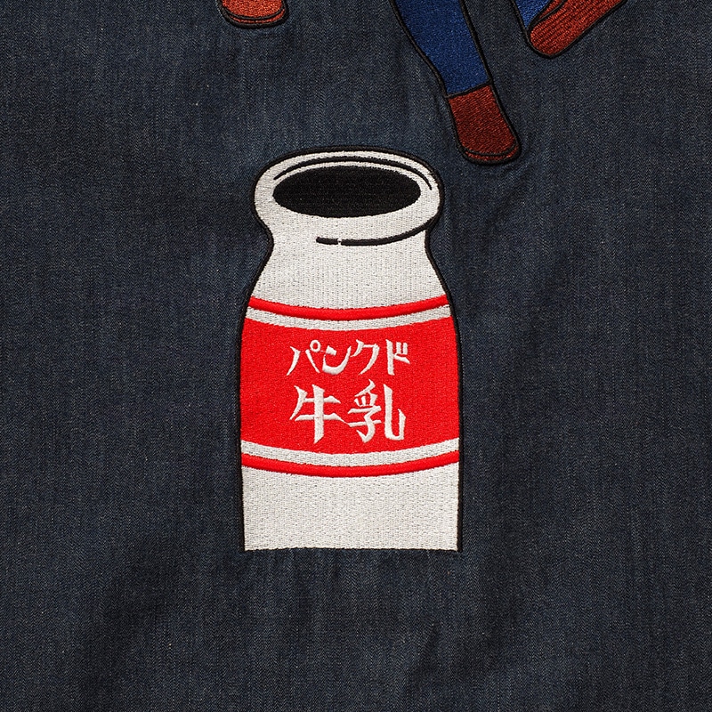 MILK BOY ミルクボーイ JACK デニムシャツ 半袖 MILK BOY ミルクボーイ JACK デニムシャツ 半袖 SHOPPING DAY