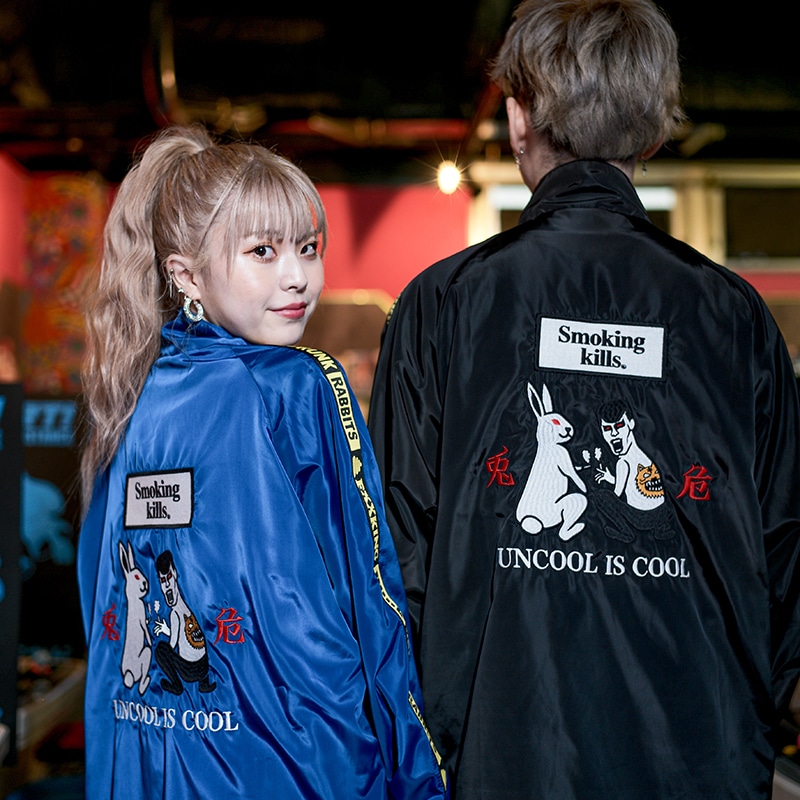 FR2 Smoking kills ナイロンジャケット smoking kills - 海外通販のBUYMA