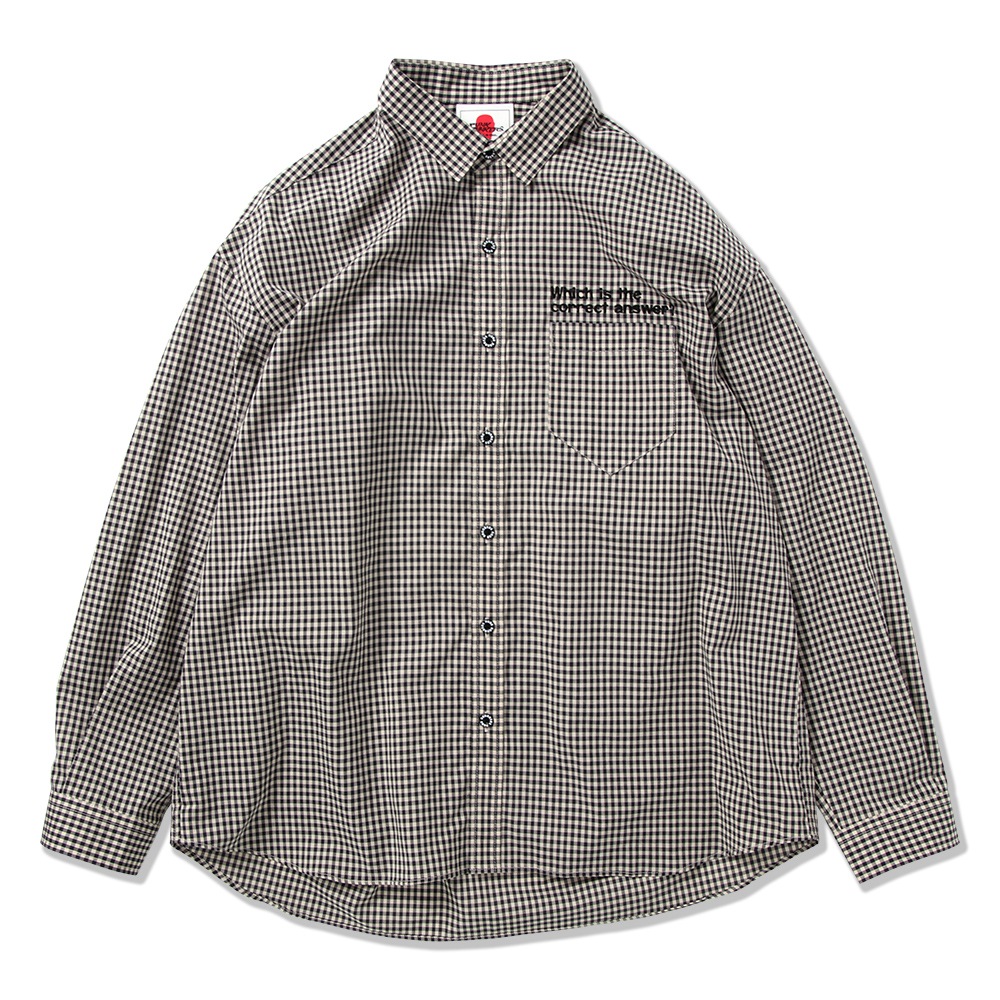 予約・3月入荷】ギンガムチェックイズシャツ | 全商品 | 鷹の爪Online