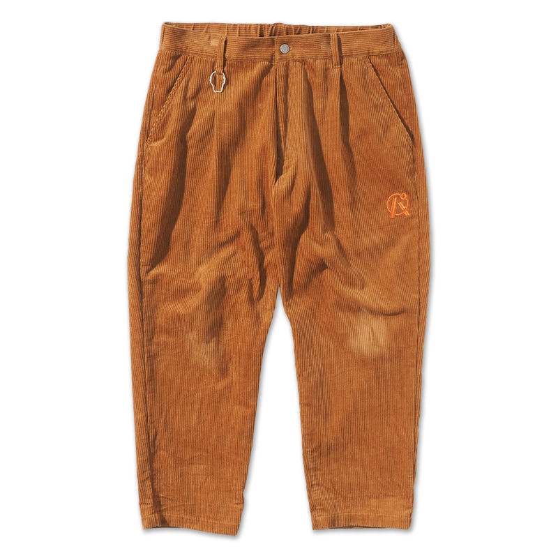 sillage コーディロイパンツ Sillage CIRCULAR PANTS CORDUROY BLACK – NCNR WEB STORE