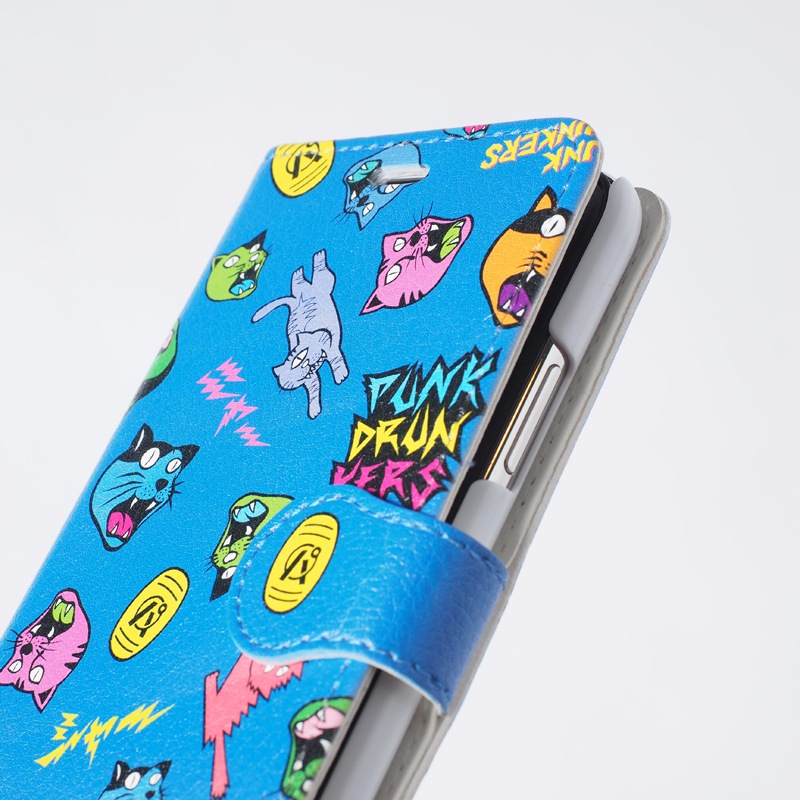 受注 手帳型スマホケース ニャー 大きいサイズ 全商品 鷹の爪online Store