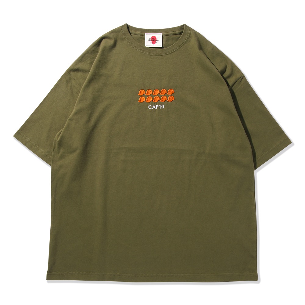 限定 PUNK DRUNKERS x 阪神 x 宜野座 クロスバットロゴ TEE 阪神タイガース春季キャンプ2025コラボアイテム販売