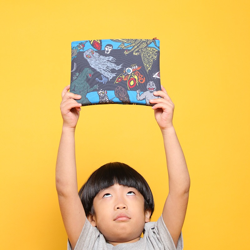 PDSxGODZILLA］ゴジラ総柄ポーチ | ALL ITEMS,COLLECTION,2021