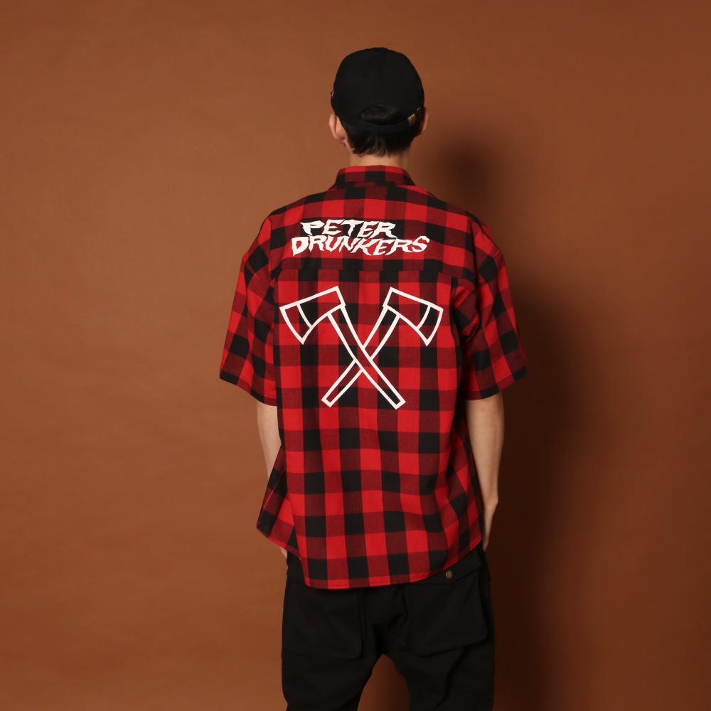 PDSxPeter Aerts］チェックシャツ | ALL ITEMS,COLLABO ITEMS,ARTIST