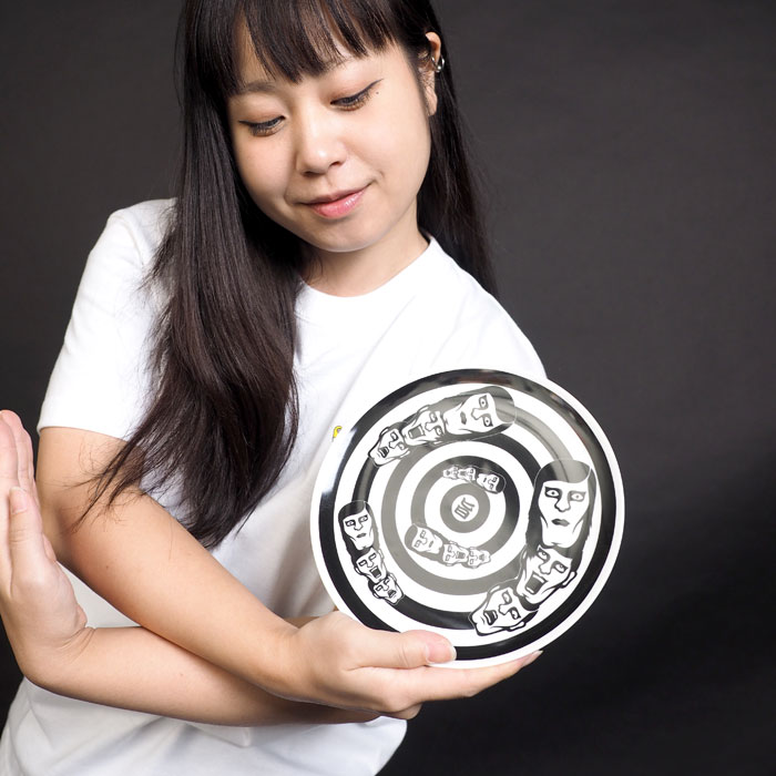 ぐるぐるのお皿 | ALL ITEMS,OTHERS GOODS,TABLEWARE | 鷹の爪Online Store