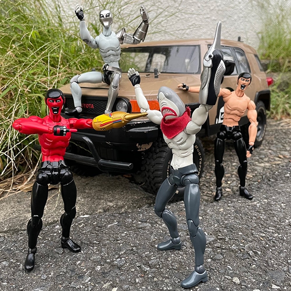 輸入品】［PDSx1000toys］PUNKDRUNKERS.HEROESフィギュア