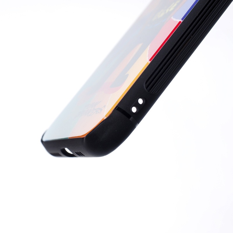 ڼTEMPERED GLASS iPhone CASE / 