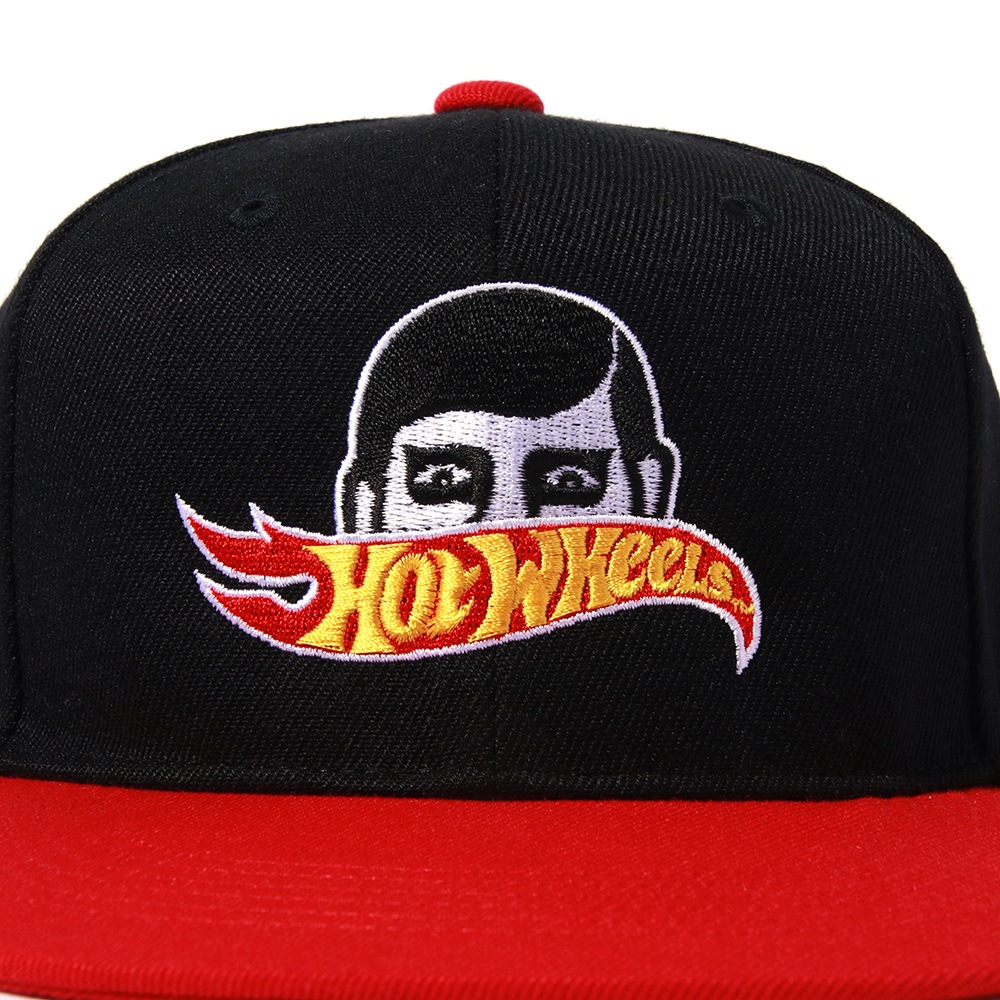予約・8月入荷】［鷹の爪xHOT WHEELS］ロゴからひょっこりあいつCAP