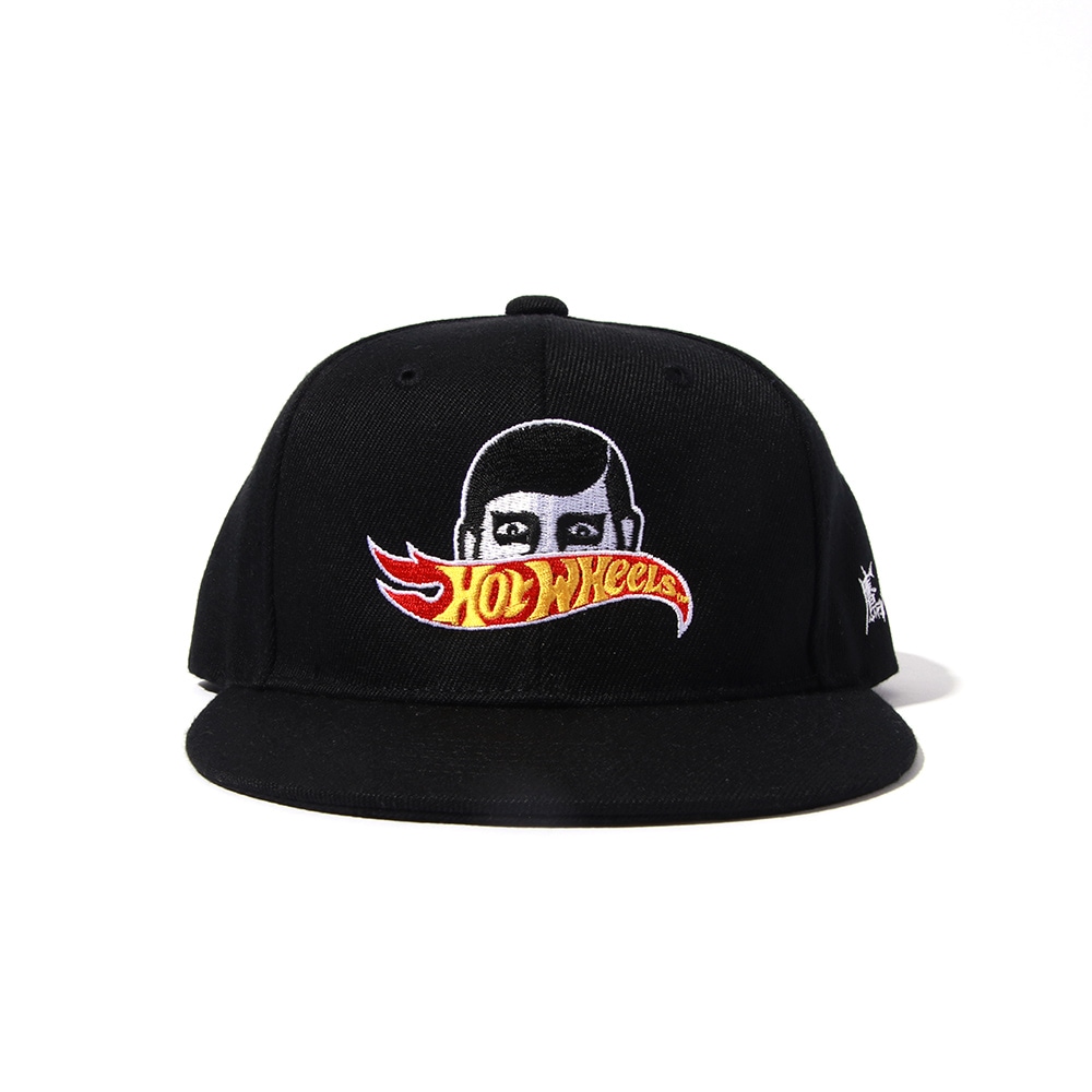 予約・8月入荷】［鷹の爪xHOT WHEELS］ロゴからひょっこりあいつCAP