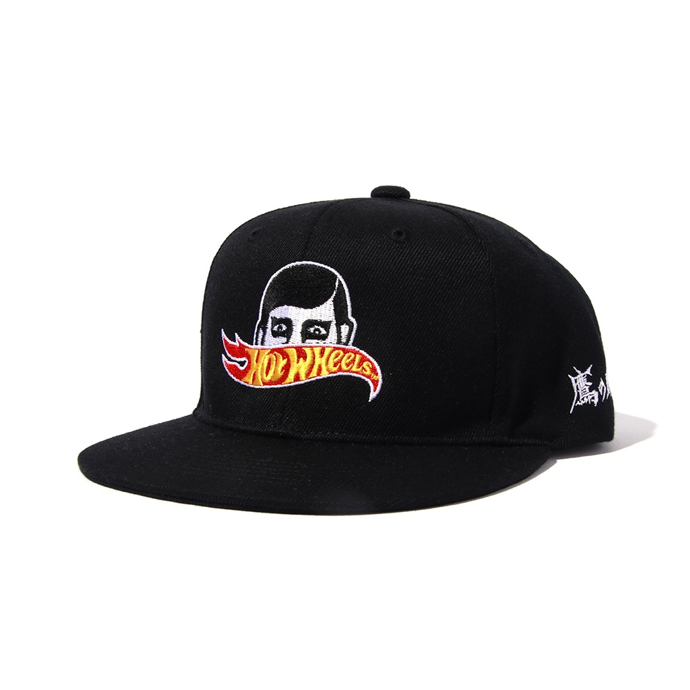 予約・8月入荷】［鷹の爪xHOT WHEELS］ロゴからひょっこりあいつCAP