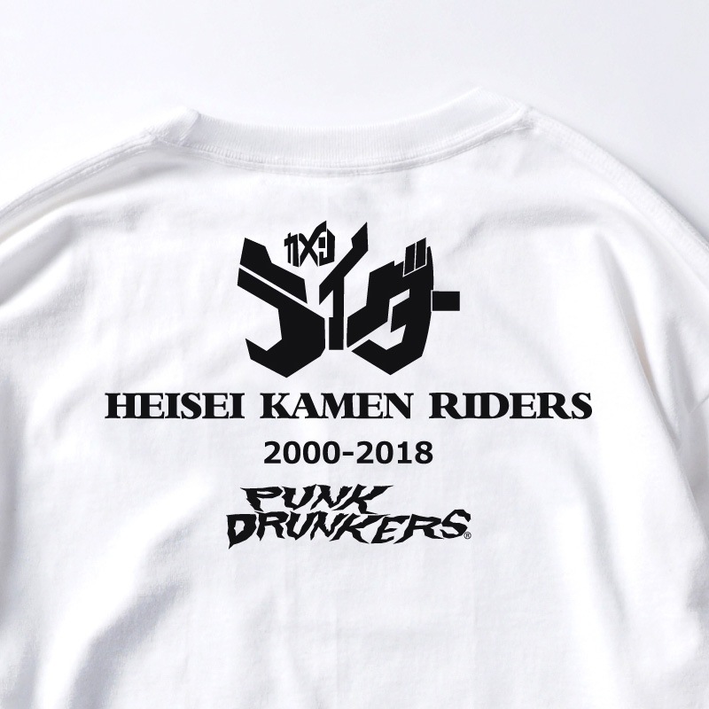 KK54218　PUNK DRUNKERS 平成仮面ライダー ロンT KK54218 PUNK DRUNKERS 平成仮面ライダー ロンT PDSx仮面