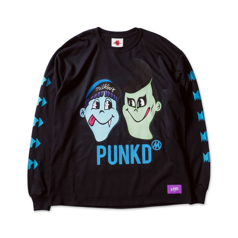 PDSxLAND BY MILKBOY］MBPDロンTEE   ALL ITEMS,PUNK DRUNKERS,PDS