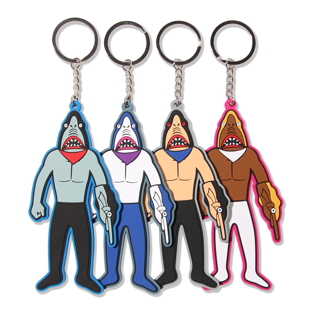 【国産】 | 鮫人 / PDSラバーキーホルダー 全商品 Store 鷹の爪Online | 小物