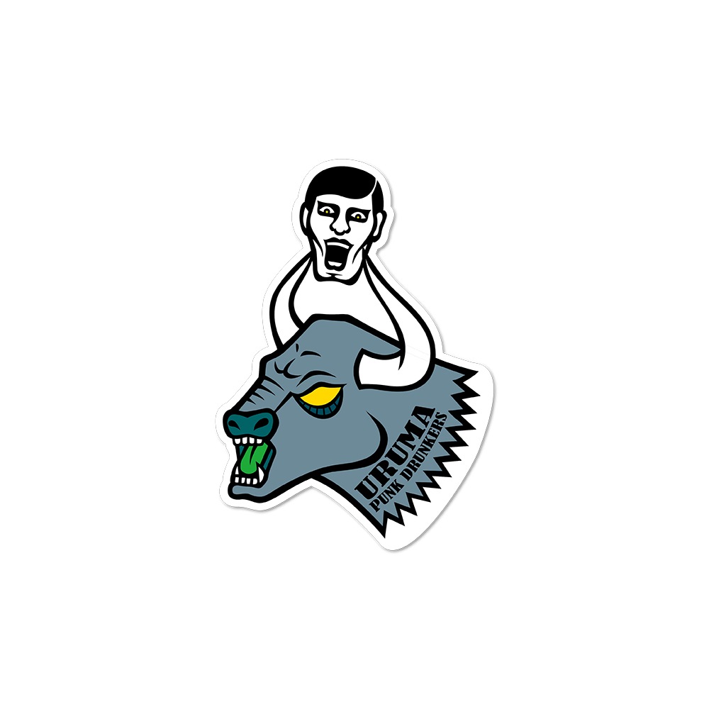 PDSxうるま市］ステッカー / 闘牛 | 全商品 | 鷹の爪Online Store