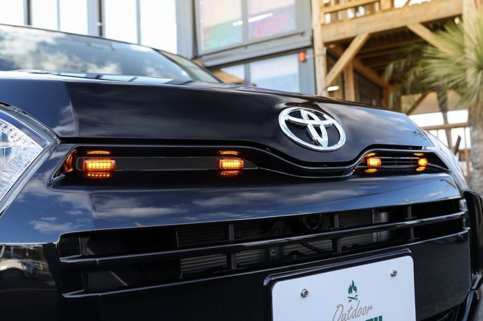 プロボックス用 LEDグリルマーカー （アンバー） STEALTH（ステルス