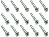 3x15 ���ƥ�쥹�إå����ܥ���ӥ� 15���� 3x15 Stainless steel hex Pan Head Screw (15 pcs.)