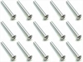 3��18 ���ƥ�쥹�إå����ܥ���ӥ� 15���� 3��18 Stainless steel hex Pan Head Screw (15 pcs.)